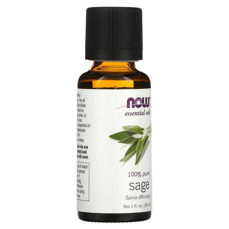 NOW Foods Essential Oils, Sage, 1 Fl Oz (30 Ml)