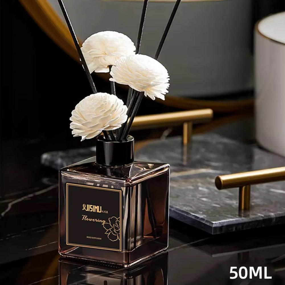 Jasmine Lavender Flameless Home Fragrance Liquid Air Freshener Aromatherapy Oil Diffuser Sticks Birthday Gift Decor