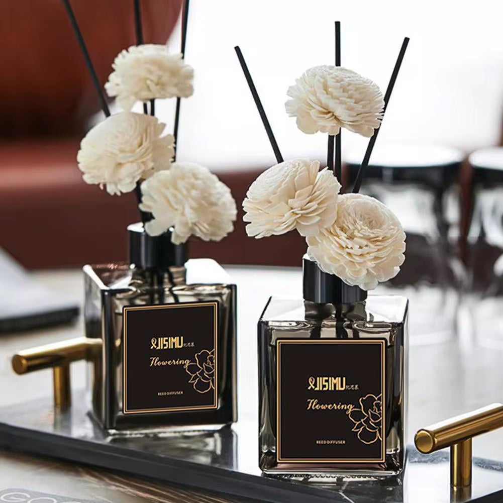 Jasmine Lavender Flameless Home Fragrance Liquid Air Freshener Aromatherapy Oil Diffuser Sticks Birthday Gift Decor