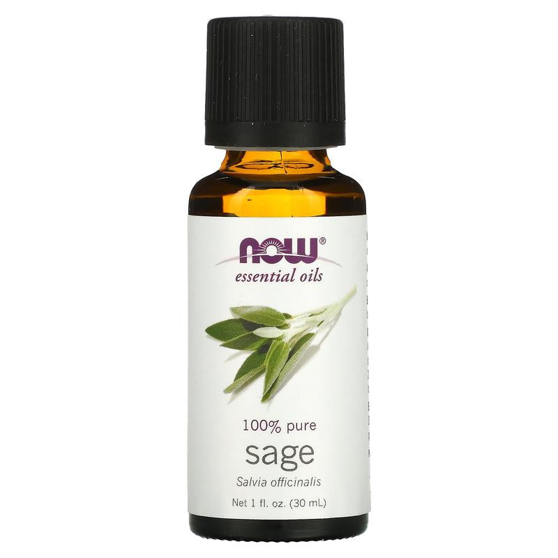 NOW Foods Essential Oils, Sage, 1 Fl Oz (30 Ml)
