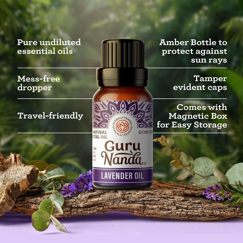 Gurunanda 6 Essential Oils Single Notes Set