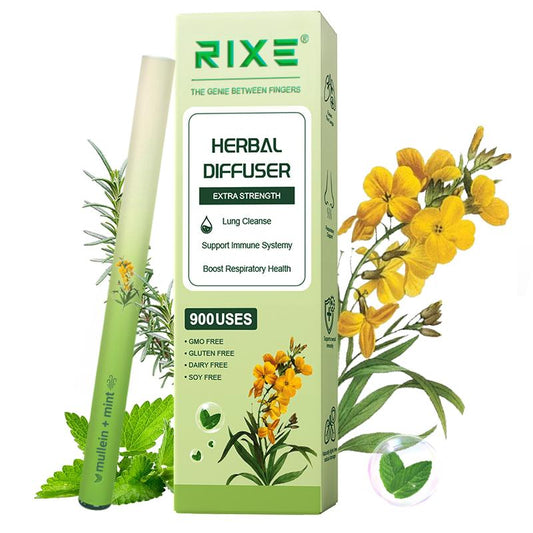 Herbal Diffuser Relaxation Stick – Mullein & Mint Lung Cleanse, Berry Immune Support, Lavender & Chamomile Sleep Aid Aromatherapy Stick