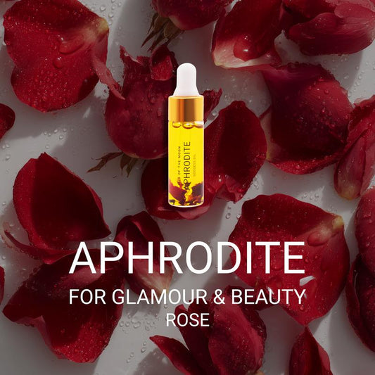 Scented Body Oil Samples - Moisturizing Hypoallergenic Oils Inspired by Mythology, 5 Ml Travel-Size Oils, for Manifestation, Relationships, and Self-Empowerment